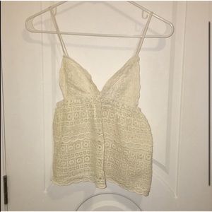 Kimichi Blue Baby Doll White Tank